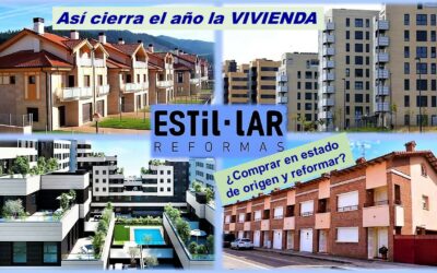 El precio medio de la vivienda aumenta un 2.75% en un año.