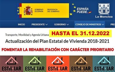 PRÓRROGA DEL PLAN DE VIVIENDA HASTA EL 31.12.2022