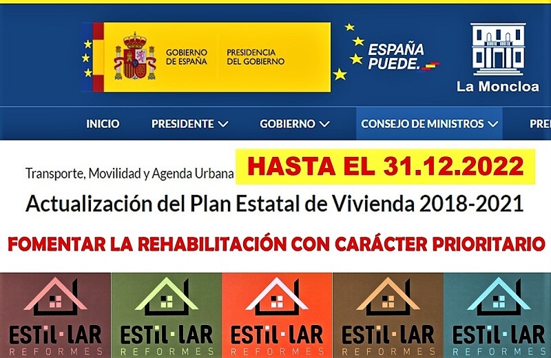 PRÓRROGA DEL PLAN DE VIVIENDA HASTA EL 31.12.2022