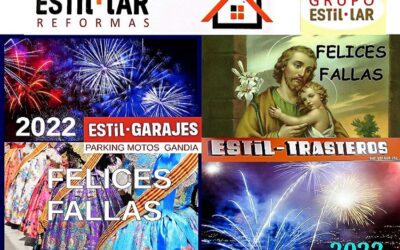 GRUPO ESTIL-LAR OS DESEAMOS UNAS FELICES FALLAS 2022