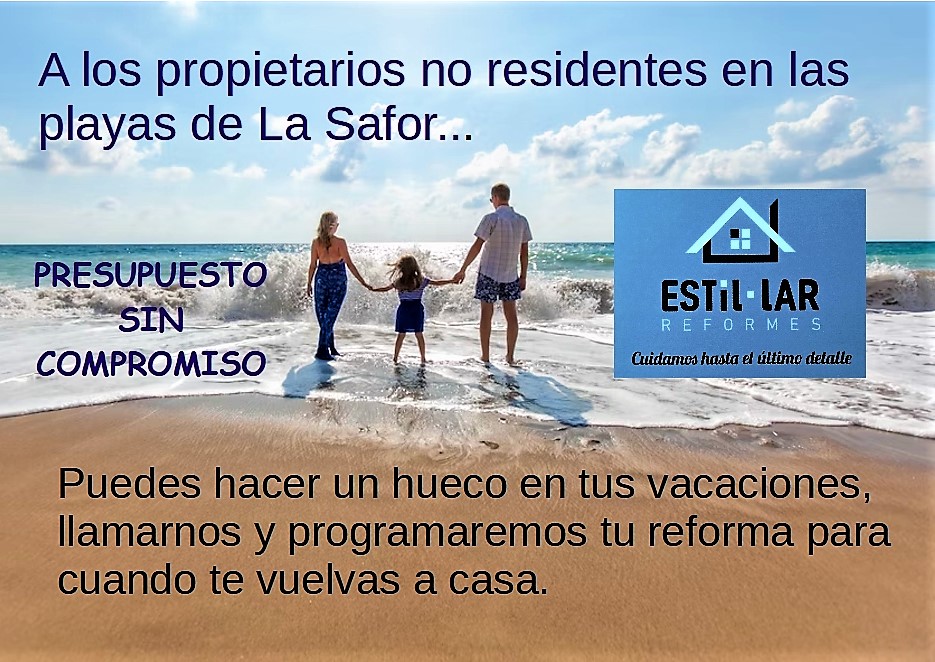 APROVECHA LAS VACACIONES PARA PROGRAMAR TU REFORMA